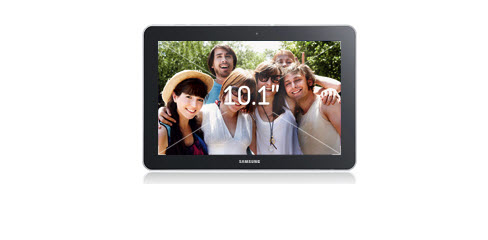 Samsung Galaxy Tab 10.1, pantalla