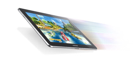 Samsung Galaxy Tab 10.1,velocidad