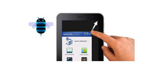 Samsung Galaxy Tab 7 plus 3G, Android 3.2