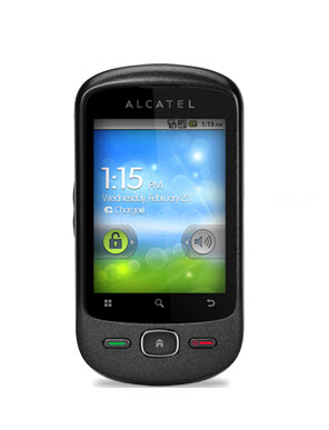 Alcatel One Touch 906, diseño exterior