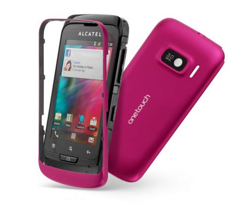 Alcatel One Touch Mix 918, carcasas intercambiables
