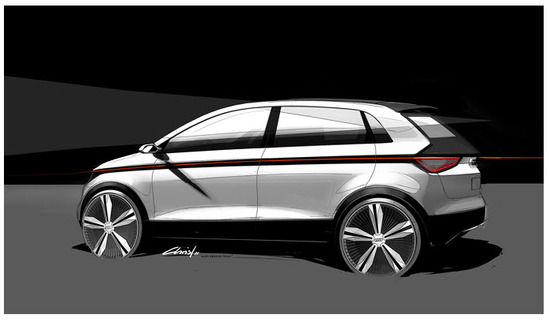 Audi A2 Concept ,vista lado izquierdo