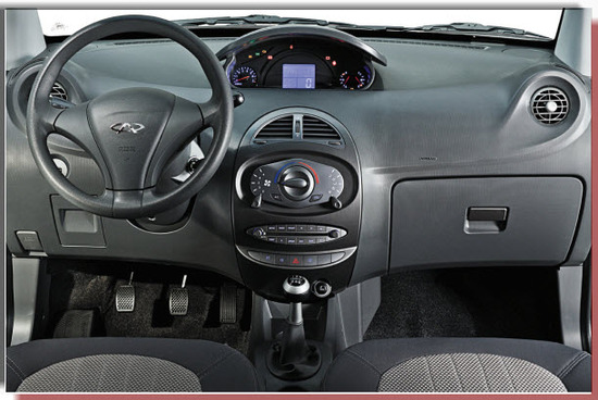 Chery Xcross 2012 Chery Xcross 2012, diseño interior