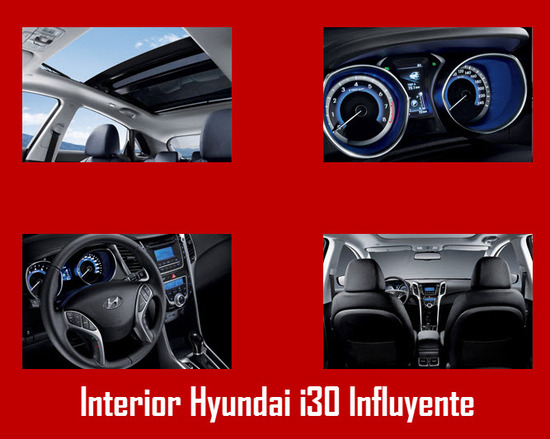Diseño interior Hyundai i30 Influyente