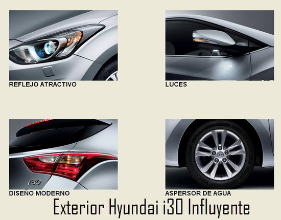 Hyundai i30 Influyente, diseño exterior