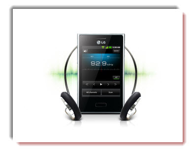 LG Optimus L3, radio FM