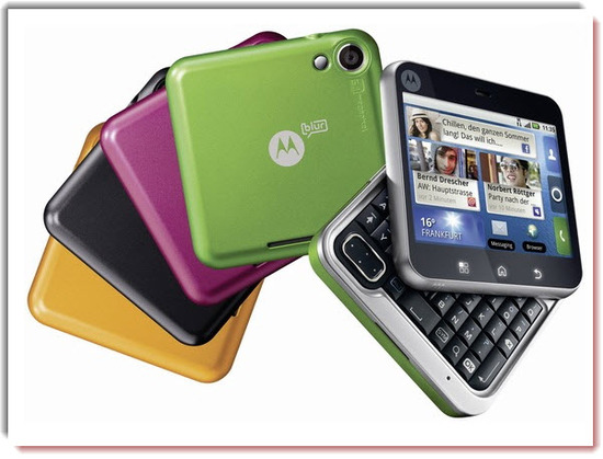 Motorola Flipout, carcazas intercambiables