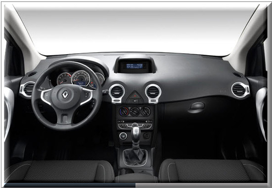 Renault Koleos 2012, diseño interior