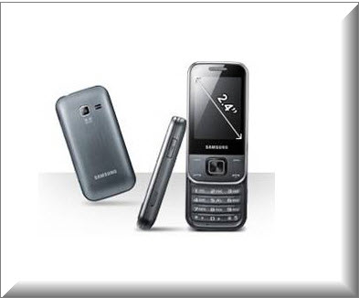 Samsung C3750, diseño estilizado