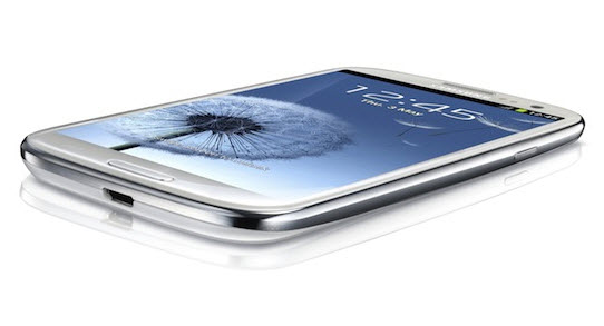 Samsung Galaxy S III, diseño delgado