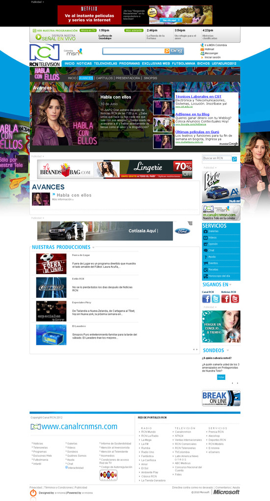 Sitio web www.canalrcnmsn.com/programas/habla_con_ellos Habla con Ellos RCN www canalrcnmsn com/programas/habla_con_ellos Habla con Ellos