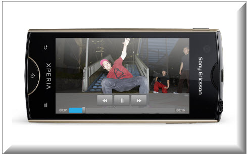 Sony Ericsson Xperia Ray, pantalla Reality Display
