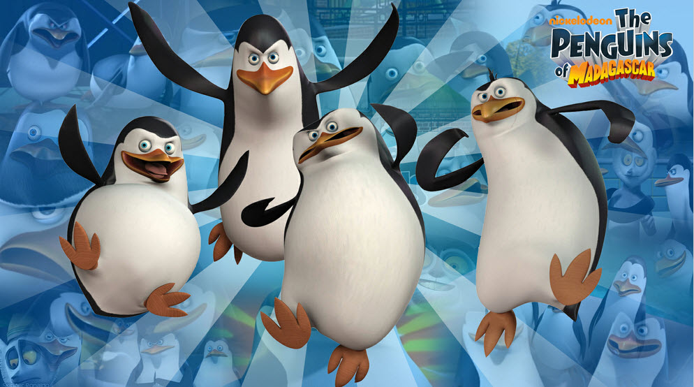 Madagascar los pinguinos 3