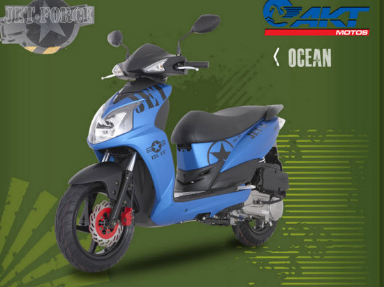 Akt Jet 4 Force, color ocean
