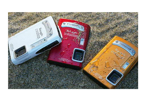 Camara Olympus Tough TG-320, resistente al agua y al polvo