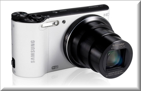 Camara Samsung WB150F, lente