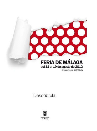 Cartel Feria de Málaga 2012