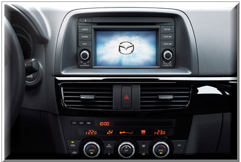 Mazda CX-5 2013, parte interior
