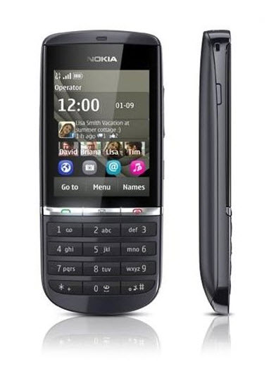 Nokia Asha 300, diseno exterior