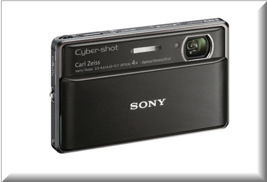 Sony Cyber-shot DSC-TX100V, color negro