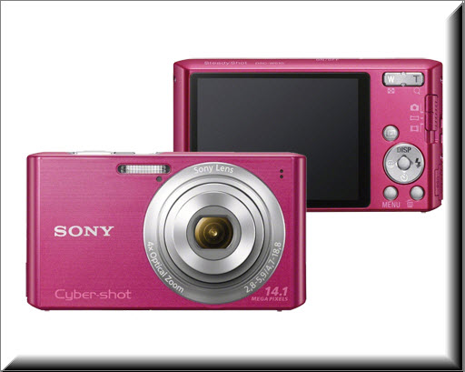 Sony DSC-W610, vista exterior