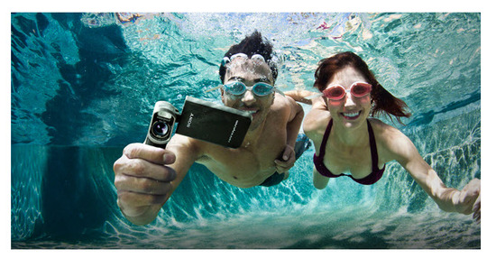 Sony Handycam HDR-GW77V, resistente al agua