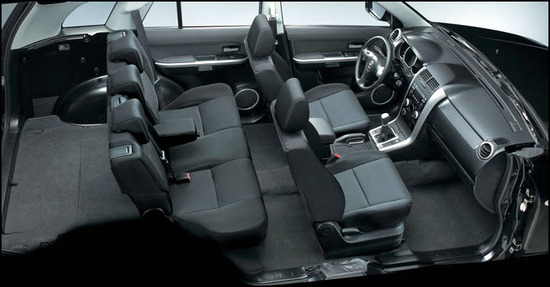 Suzuki Grand Vitara 5 puertas, asientos