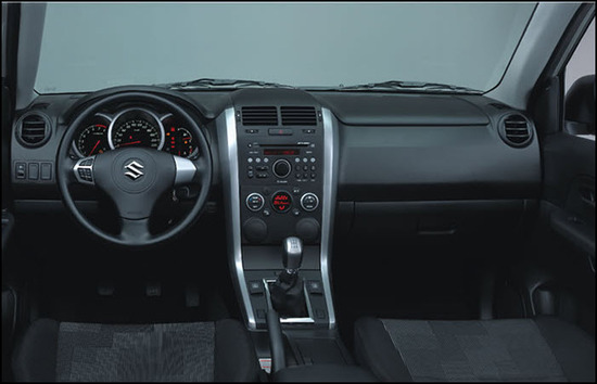 Suzuki Grand Vitara 5 puertas, diseno interior