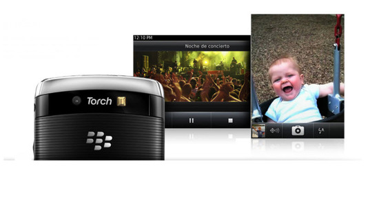 Blackberry Torch 9810, cámara y vídeo