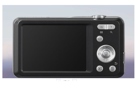 Camara Digital Panasonic LUMIX DMC FH4-1, atrás