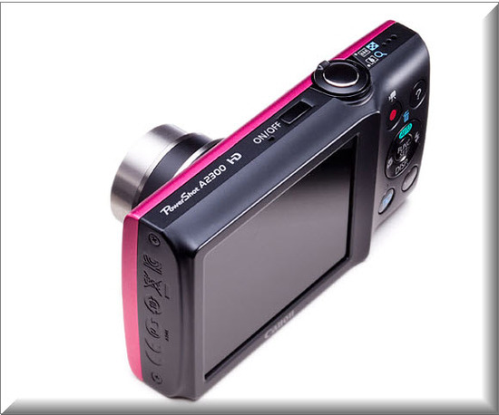 Canon PowerShot A2300, vista angulo
