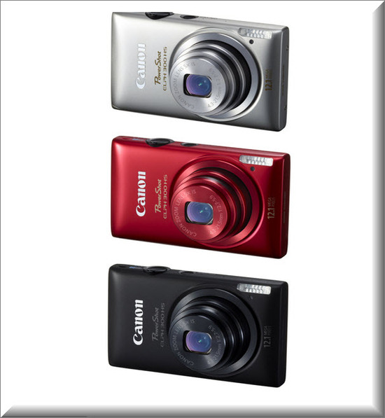 Canon PowerShot ELPH 300 HS, colores