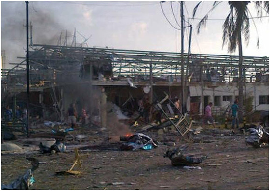 Imágenes después de la Explosión Refinería Amuay 