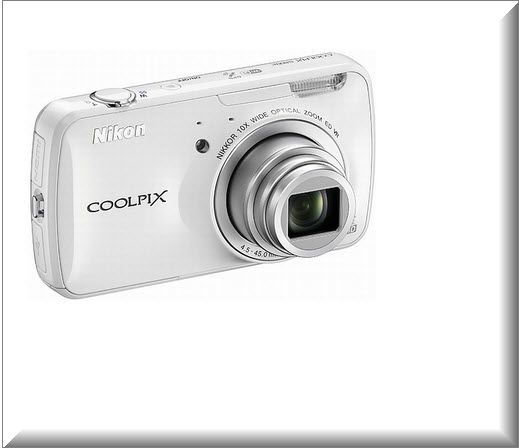 Nikon Coolpix S800C, diseño exterior