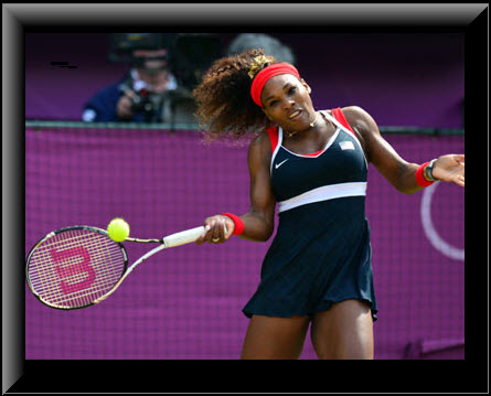 Serena Williams medalla de oro, Tenis Femenino 2012