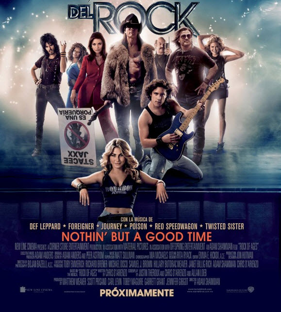 póster oficial de la película la era del rock