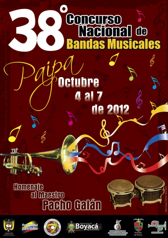  Concurso Nacional De Bandas Musicales 2012