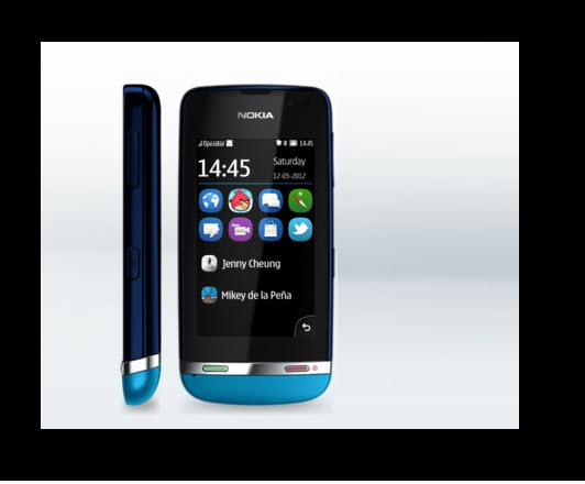 Nokia Asha 311, diseño exterior