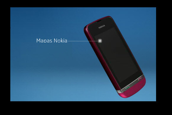Nokia Asha  311, mapas