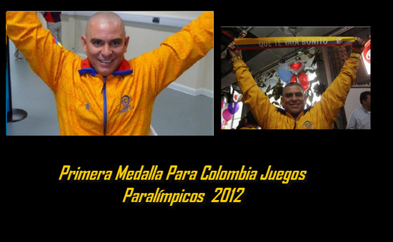 Moisés Fuentes Medalla de Plata para Colombia