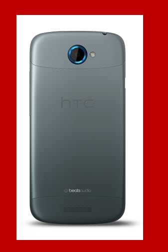 HTC ONE S, vista parte trasera