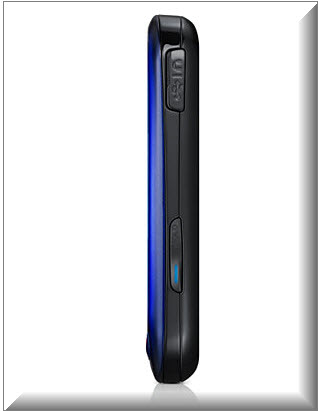 Samsung GT-S7550B, diseno delgado