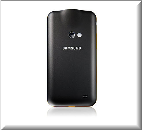 Samsung Galaxy Beam vista parte trasera