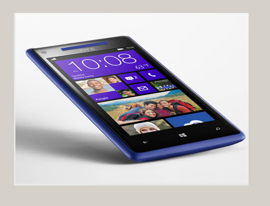 Windows Phone 8x HTC, Diseño iconico.