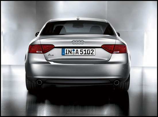 Audi A5 Coupe, vista parte trasera