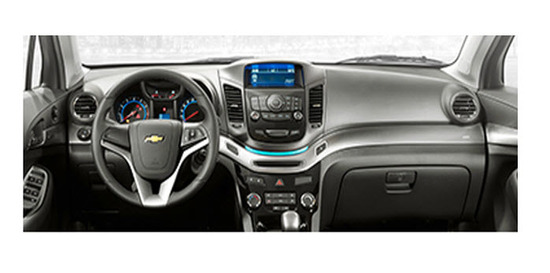 Chevrolet orlando 2013, diseno interior