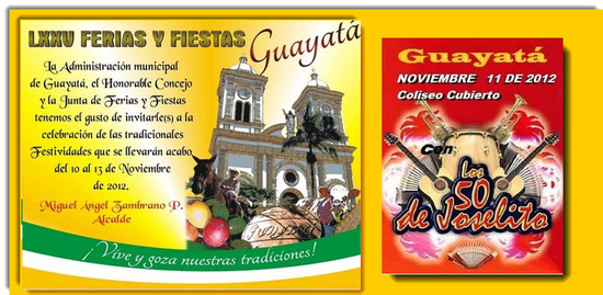Feria y Fiestas en Guayata 2012