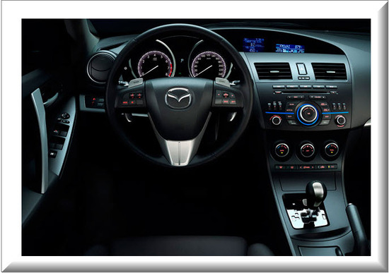 Mazda 3 All New Face Lift, diseno interior