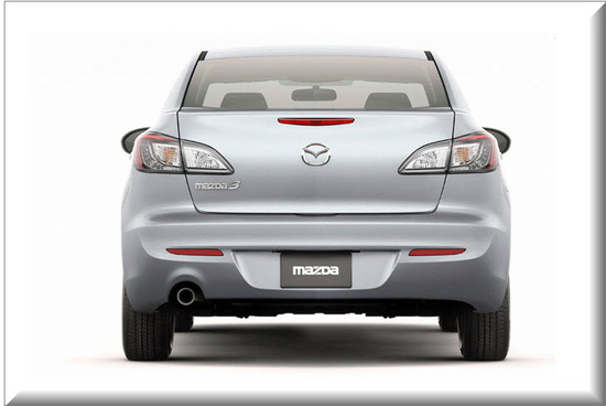 Mazda 3 All New Face Lift, vista parte trasera
