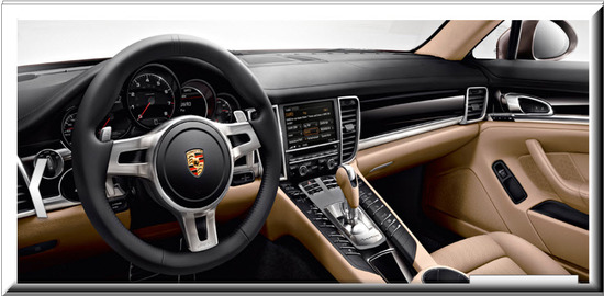 Porsche Panamera Platinum Edition, diseno interior